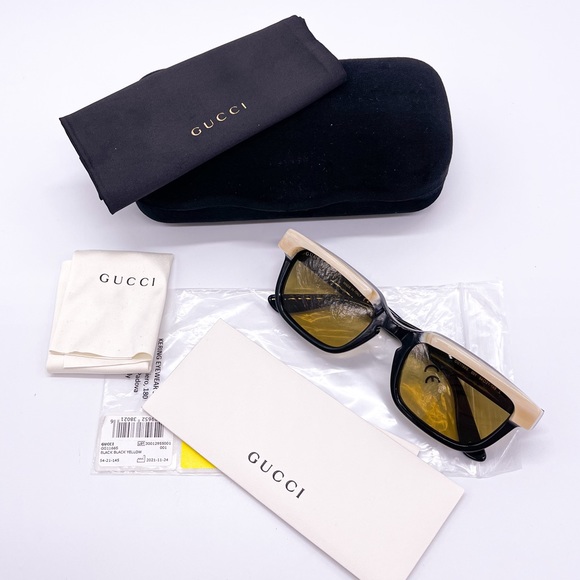NEW GUCCI GG1166S 001 UNISEX SUNGLASSES GUCCI - Picture 15 of 15